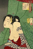 Tsukioka Yoshitoshi, Fuzoku Sanjyu-Sanso, Kayu-so (itchy)