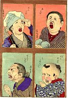 Kobayashi Kiyochika, Shinhan Sanjuni So : Innocence, Fear and so on 