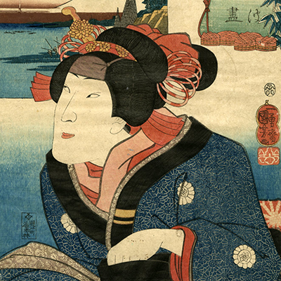 おちば　絵　14cm×10cm おちば 絵 14cm×10cm TOP - Ukiyoe Gallery SHUKADO 絵画