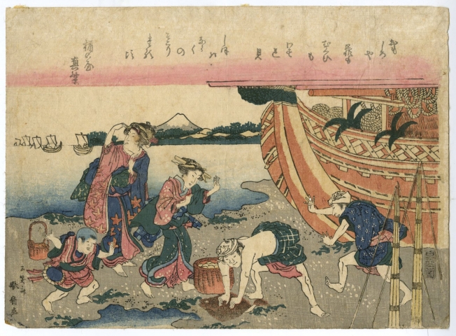 Katsukawa Shunsen Surimono Ukiyo e Ukiyoe Gallery SHUKADO