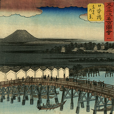 Hiroshige - One Hundred Famous Views of Edo, Sumiyoshi Hiroshige - One Hundred Famous Views of Edo, Sumiyoshi